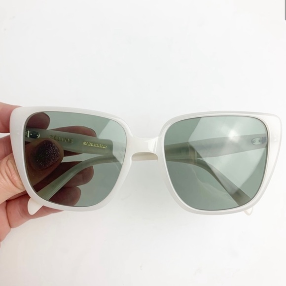CELINE CL400471 Square Cat Eye Sunglasses - Picture 2 of 7